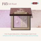 F03 Silk Road｜Pink-Purple Iridescence + Champagne Satin Finish
