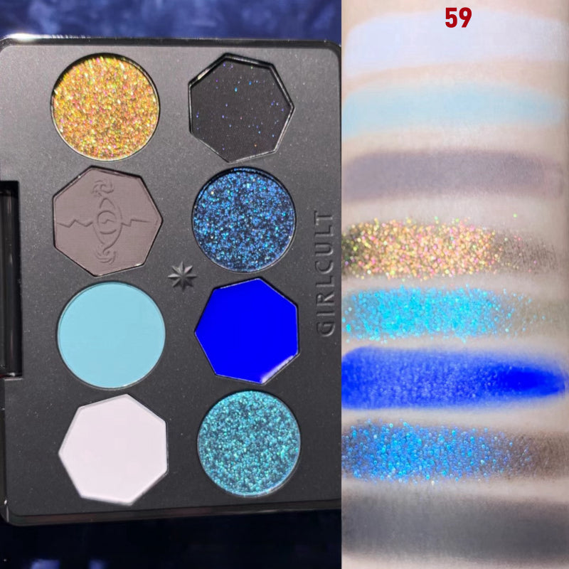 Girlcult 8 Colors Eyeshadow Palette Miaowu 8g