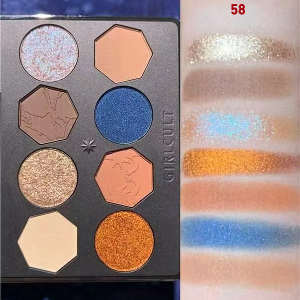Girlcult 8 Colors Eyeshadow Palette Miaowu 8g