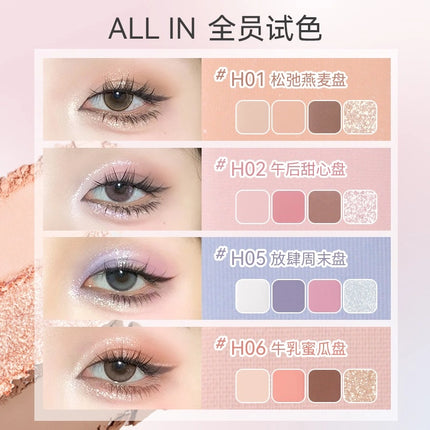 HOLDLIVE - 16 Colors Eyeshadow Tray 19.2g