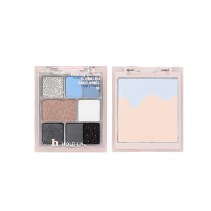 HOLDLIVE - 3 in 1 Face Palette Powder Blusher Eyeshadow 16g