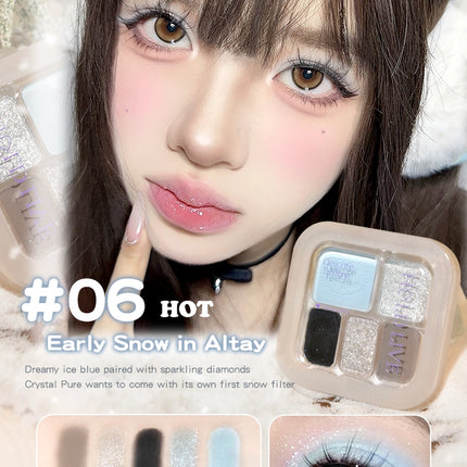 HOLDLIVE - Five Colors Eyeshadow 6.8g
