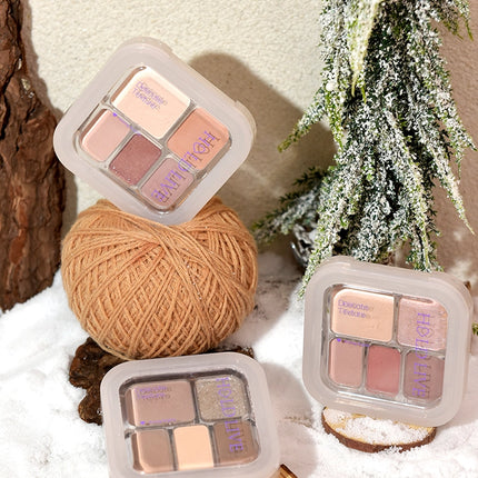 HOLDLIVE - Five Colors Eyeshadow 6.8g