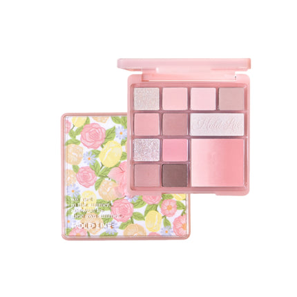 HOLDLIVE - Floral Comprehensive Powder Palette 12 Colors 15g