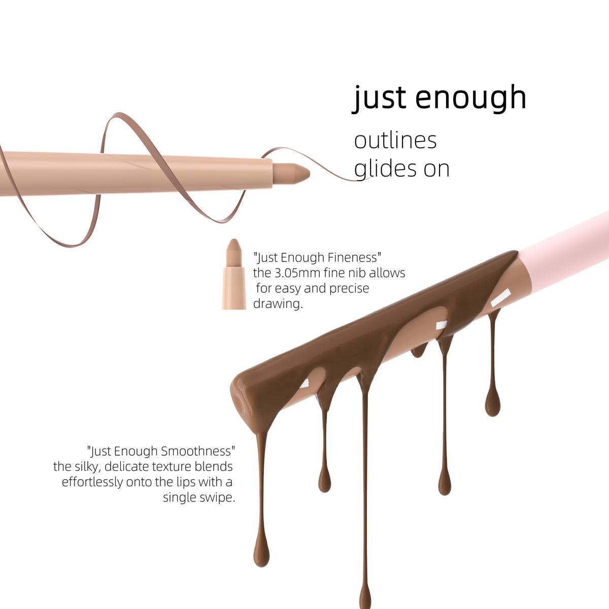 HYNTOOR Lipliner Velvet Mist Plump 0.2g