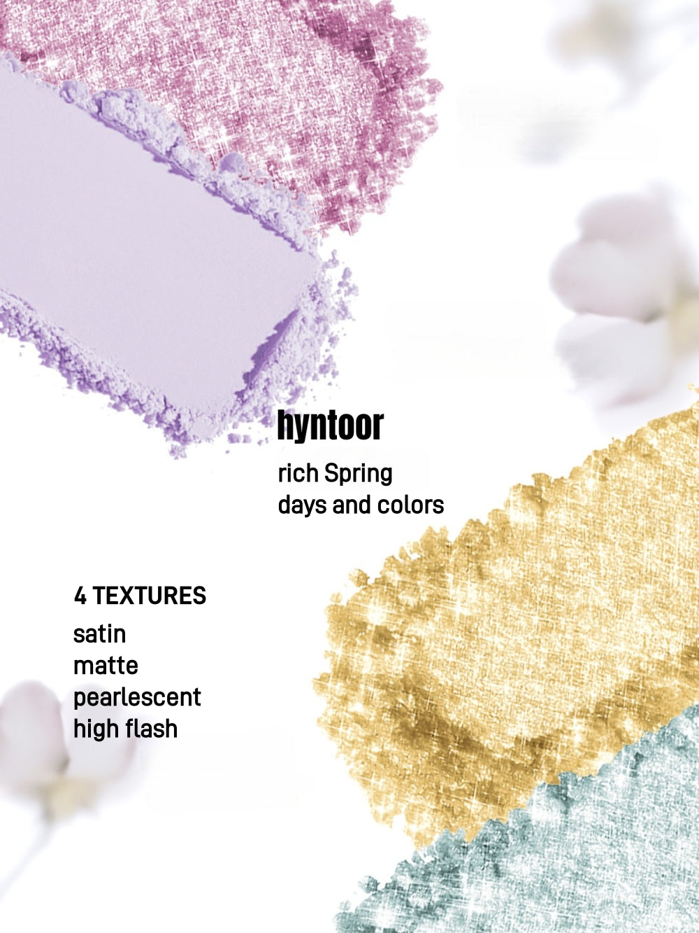 HYNTOOR Rich Spring of Flowers Eyeshadow Duo 3g