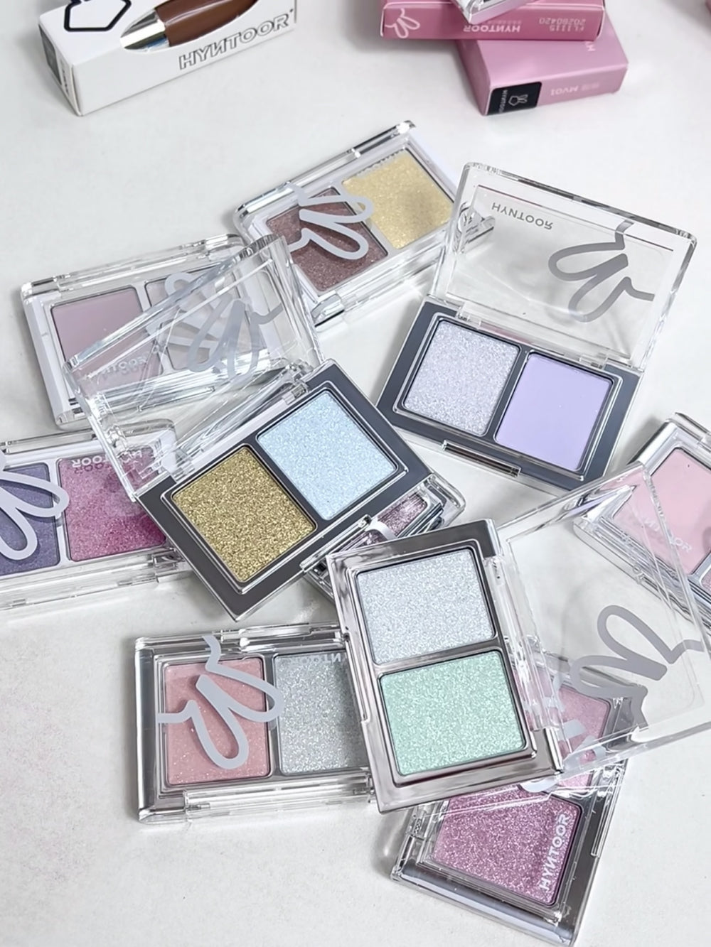 HYNTOOR Rich Spring of Flowers Eyeshadow Duo 3g