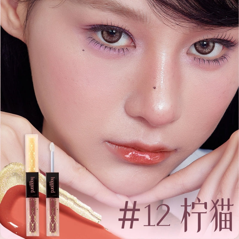 Haggard 伊莫怪兽系列双头唇釉 4.2g