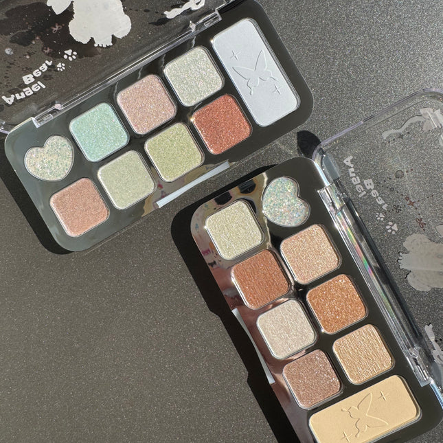 JillLeen - 9 Colors Eyeshadow Palette 8g