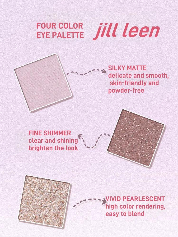 JILL LEEN 四色眼影盘 3.8g