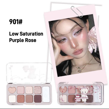 JillLeen - 9 Colors All in One Eye Palette 8g