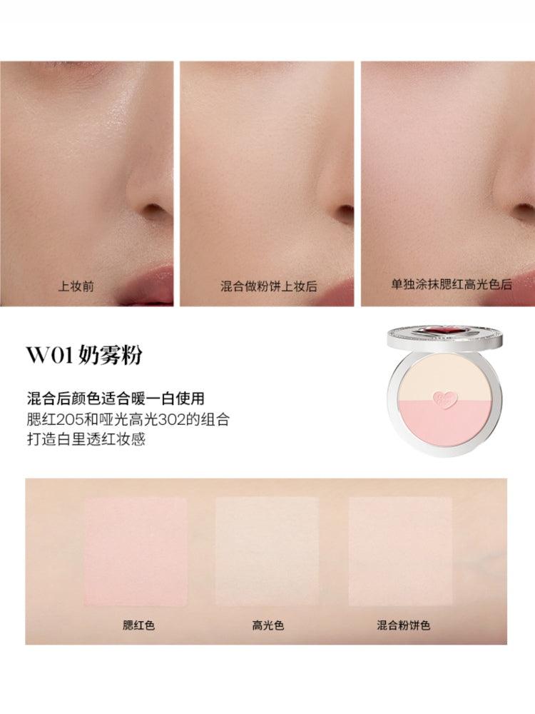 Joocyee Chupa Chups Spicy Sweets Makeup Collab Blush Glazed Rouge