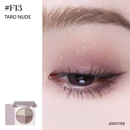 JOOCYEE - [Tipsy Night] Mini Quad Eyeshadow 4.3g