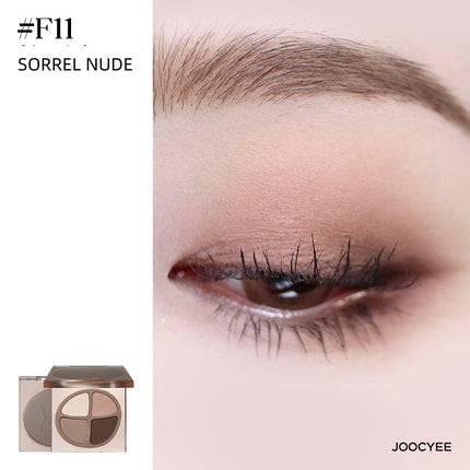 JOOCYEE - [Tipsy Night] Mini Quad Eyeshadow 4.3g