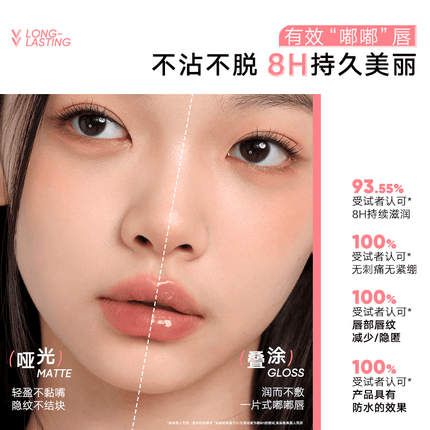 Judydoll -  Dual Lip Gloss Mirror Moisturizing 7g