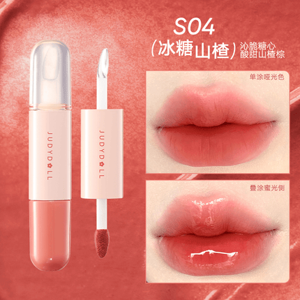 Judydoll -  Dual Lip Gloss Mirror Moisturizing 7g