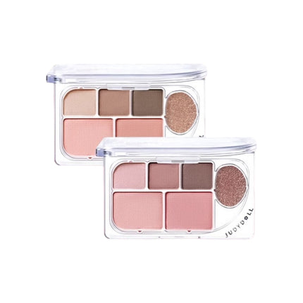 Judydoll -  Elaborate 6 Colors Eyeshadow Palette 8g