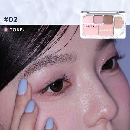 Judydoll -  Elaborate 6 Colors Eyeshadow Palette 8g