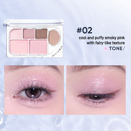 Judydoll -  Elaborate 6 Colors Eyeshadow Palette 8g