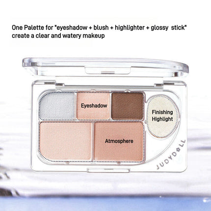 Judydoll -  Elaborate 6 Colors Eyeshadow Palette 8g
