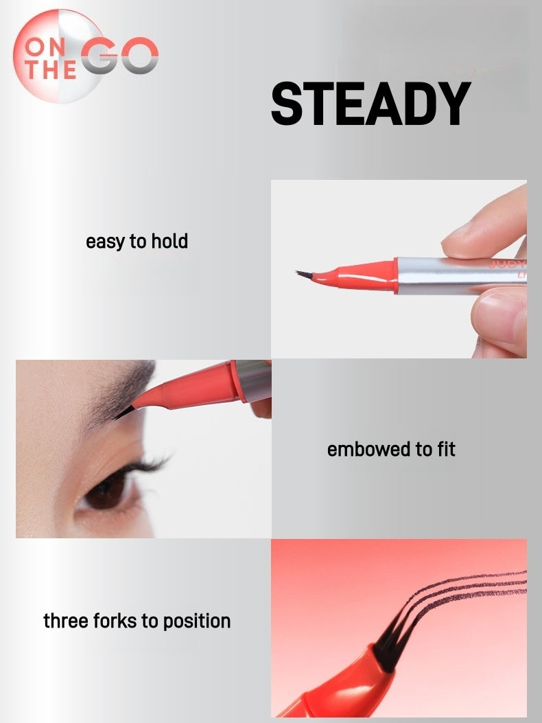 Judydoll Live -  Dual End Liquid Brow Pen 1ml 0.8ml Live Series