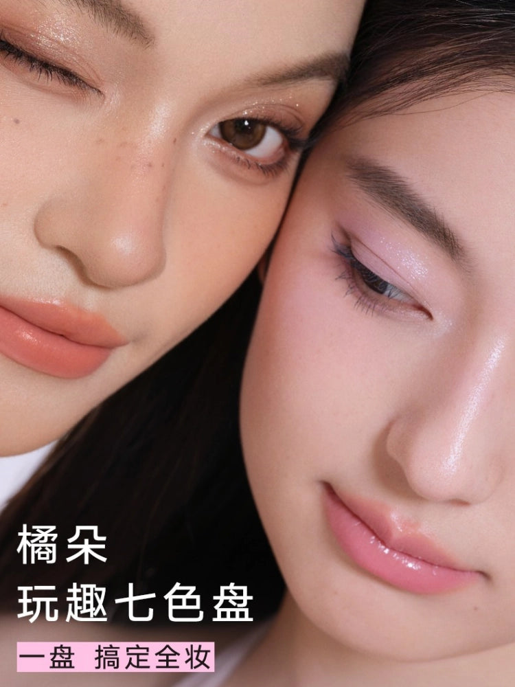 Judydoll 橘朵七巧板玩趣氛围眼影盘 8.5g