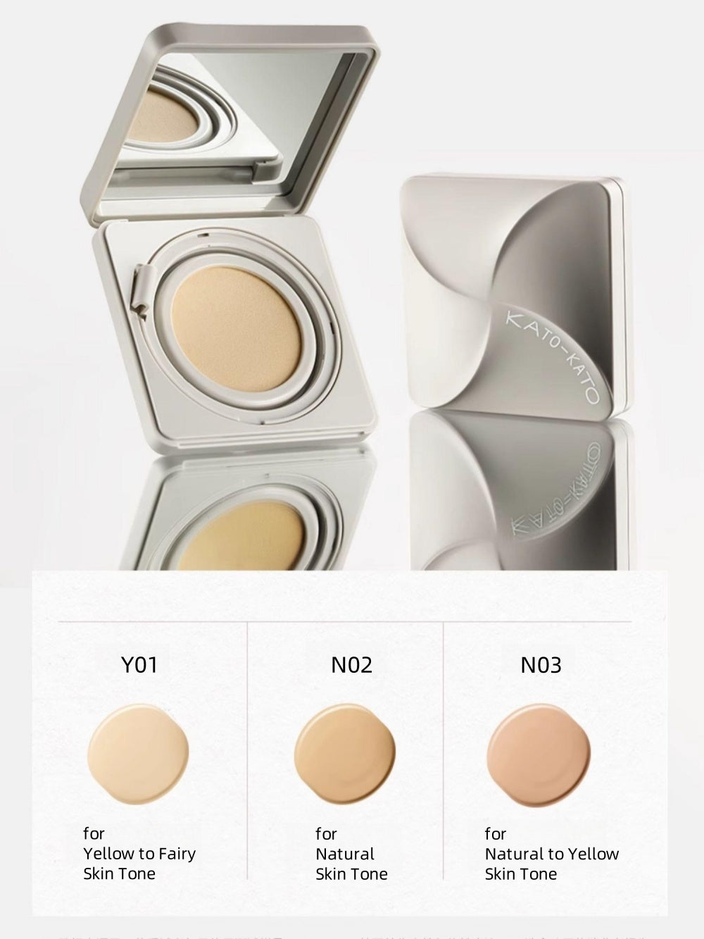 KATOKATO - PAT-PAT All Inclusive Cushion Foundation 12g*2