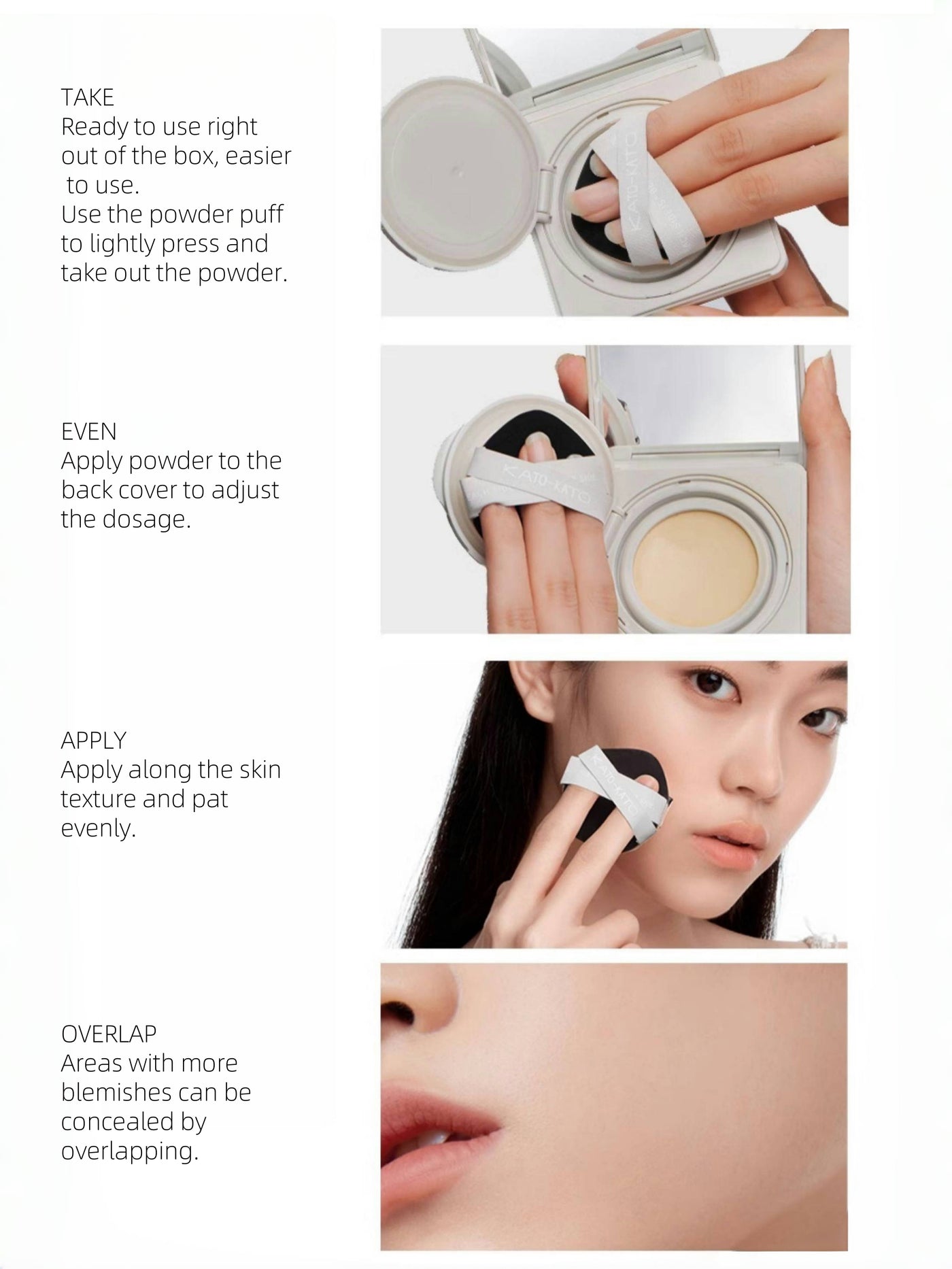 KATOKATO - PAT-PAT All Inclusive Cushion Foundation 12g*2