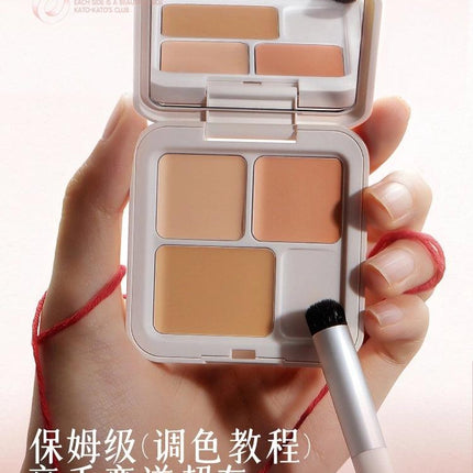 KATOKATO - 狐妖小红娘 Cheese Nude Wear Concealer Palette 5g