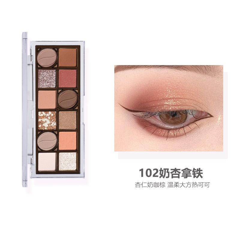 KAXIER 卡希尔醇享烘焙十二色眼影盘 13.8克