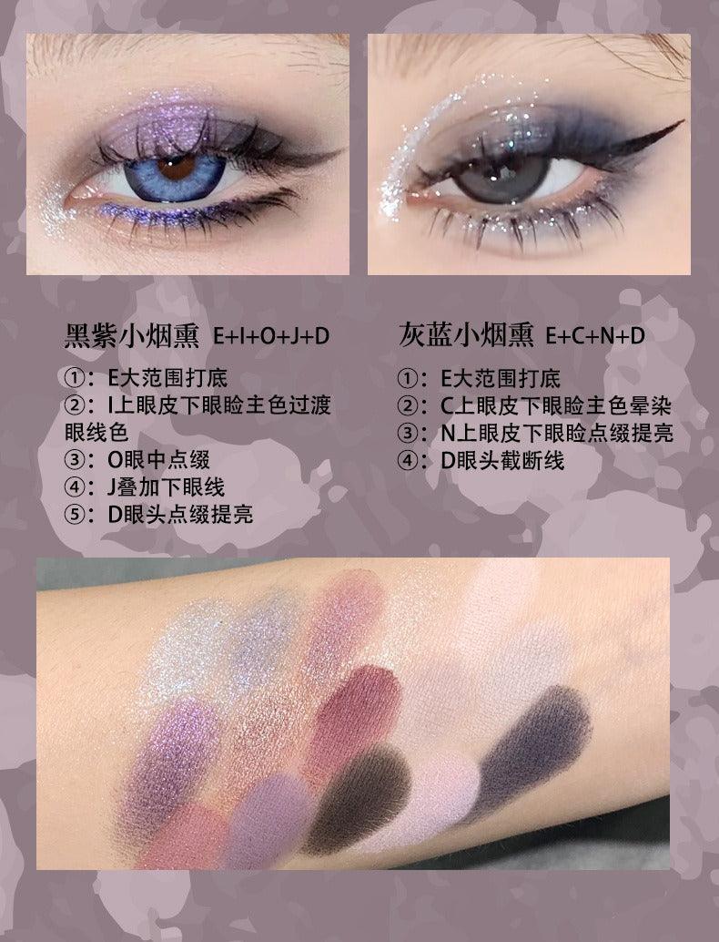 KAXIER Button Series Eye Palette 15 Colors 12g
