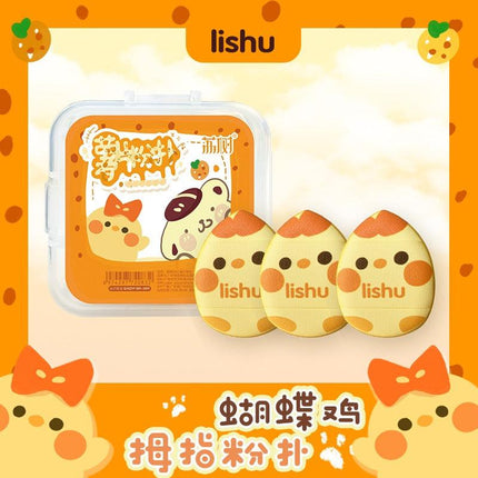 LISHU - A Cute Pack Mini Puff 3 in