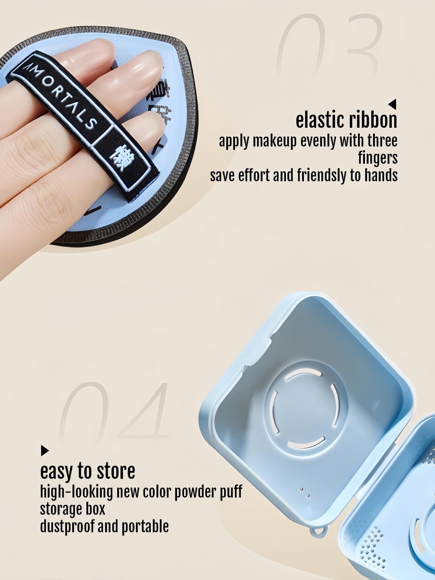 AMORTALS - Black Plus Powder Puff Set