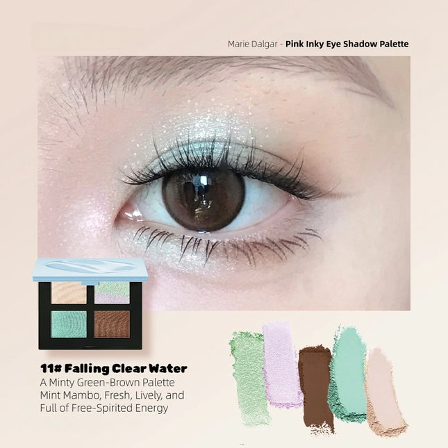 Marie Dalgar - Pink Inky Eye Shadow Palette 7g