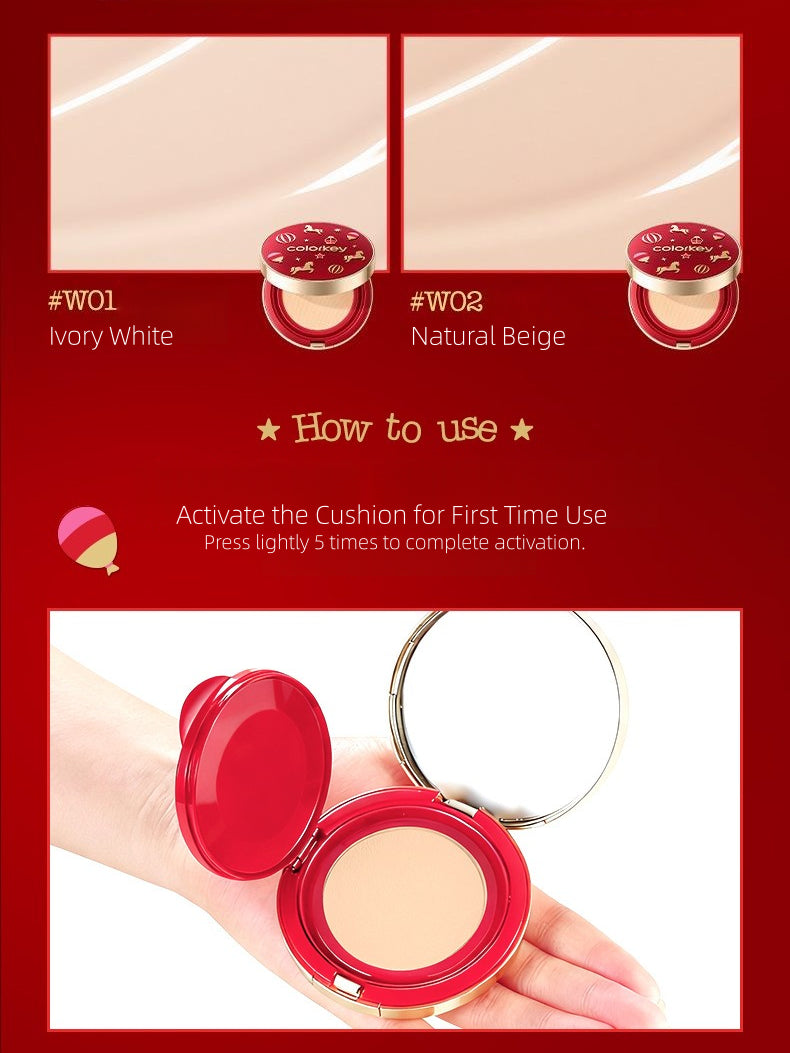 Colorkey - Merry Go Round Radiant Sheer Glow Cushion Cream 12g