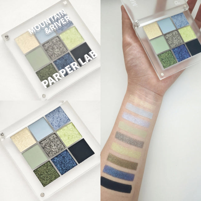 PARPER - Mountaian n River Eyeshadow 9 Colors 8.2g