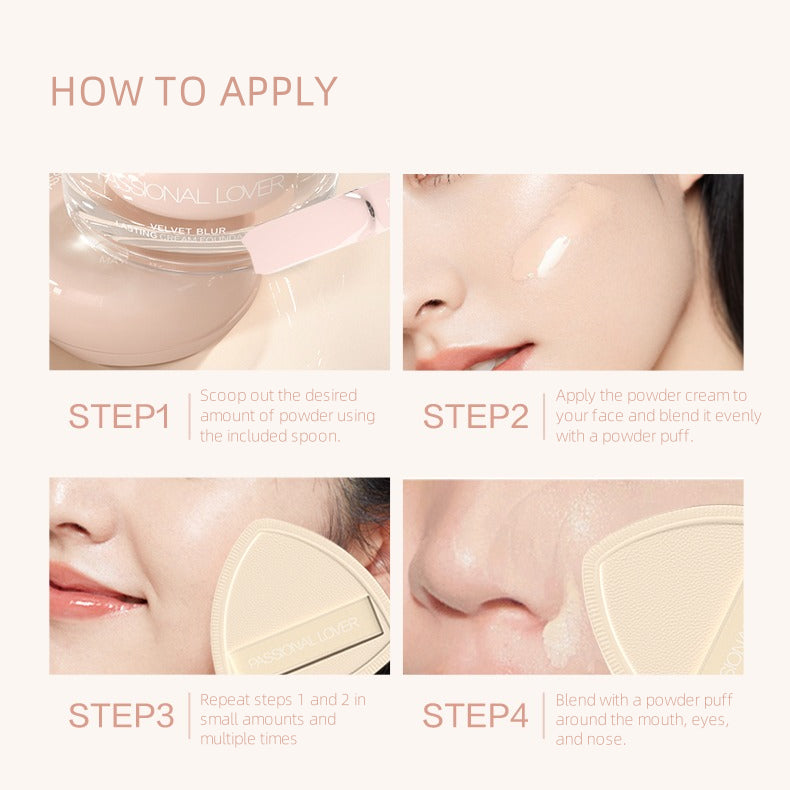 Passional Lover Velvet Blur Lasting Creamy Foundation 15g