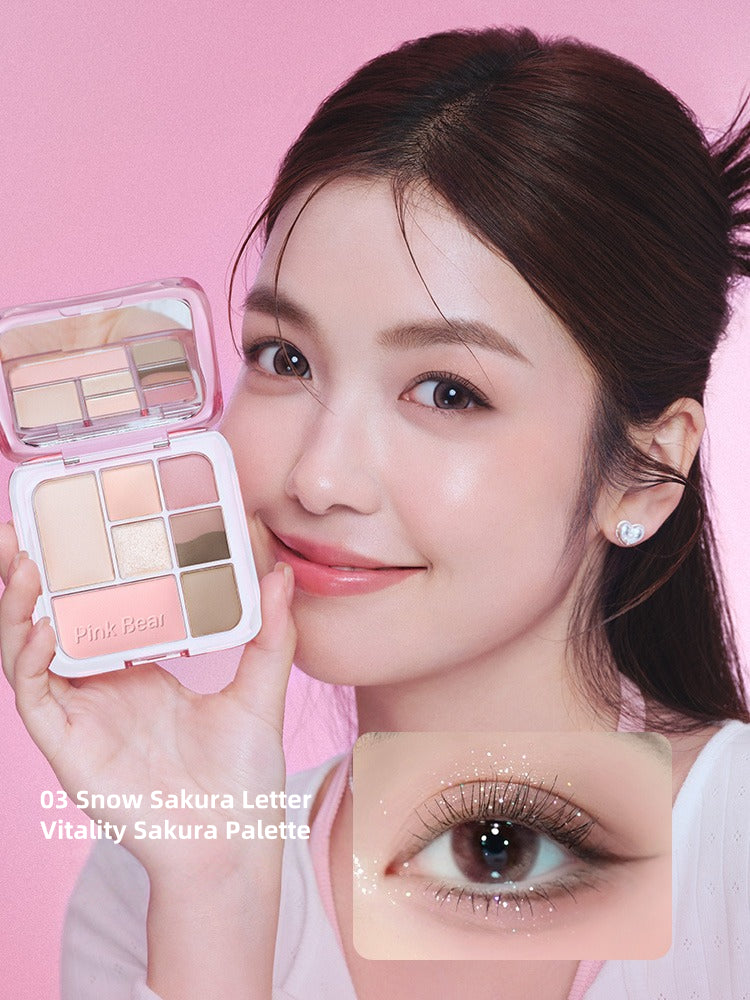 PINKBEAR - Multi Eyeshadow Palette 10g