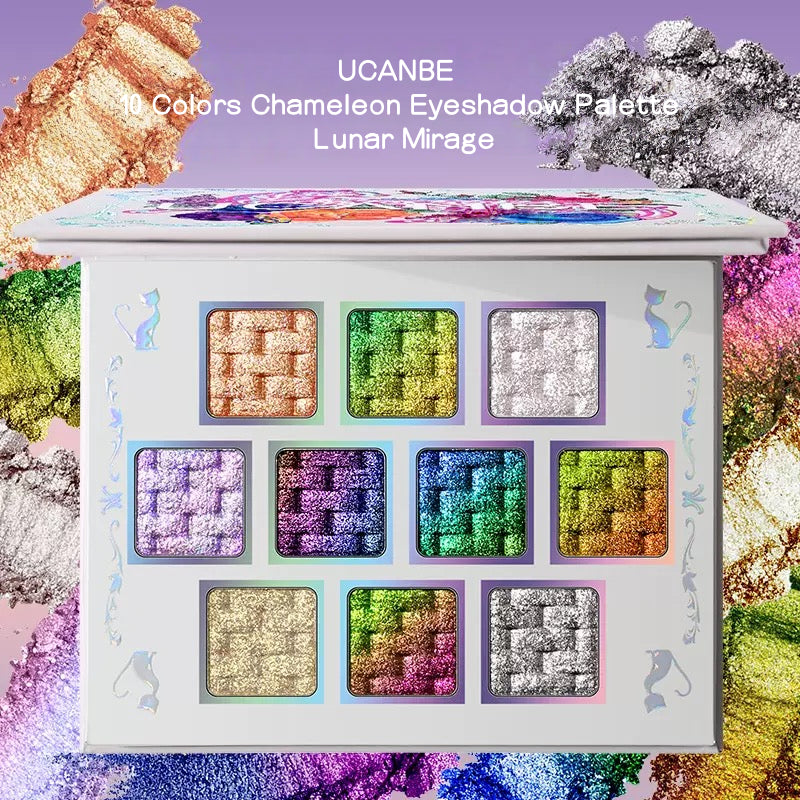 UCANBE 10色变色龙眼影盘 太阳蟒蛇色 7g