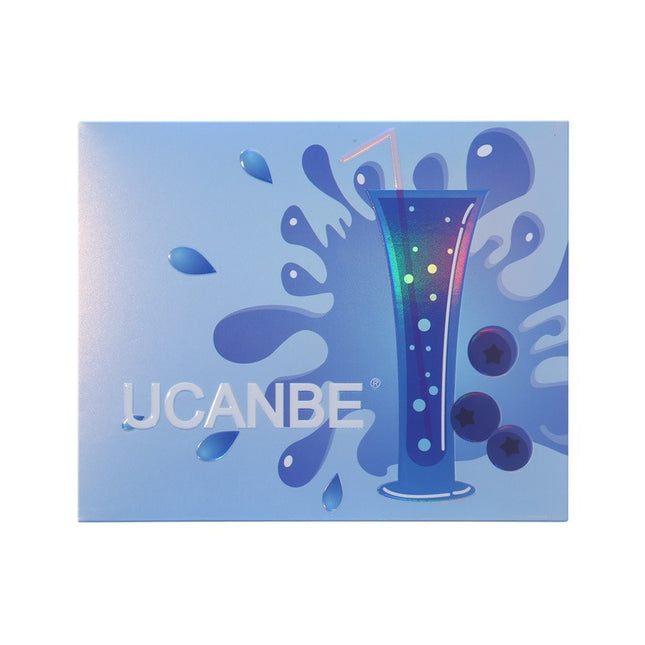 UCANBE - 15 Colors Eyeshadow Palette Blue Tonic 10.8g