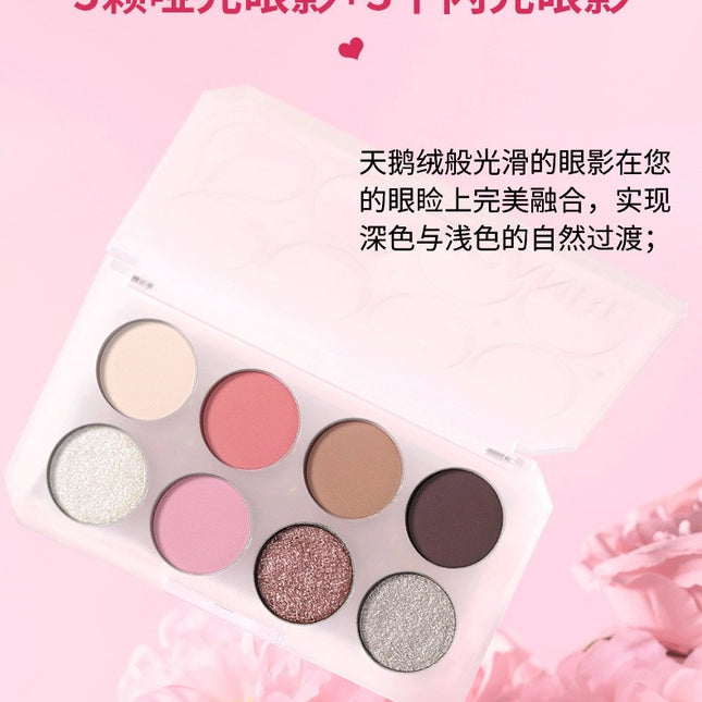 UCANBE - 8 Colors Eyeshadow Palette Kyanite 5.6g
