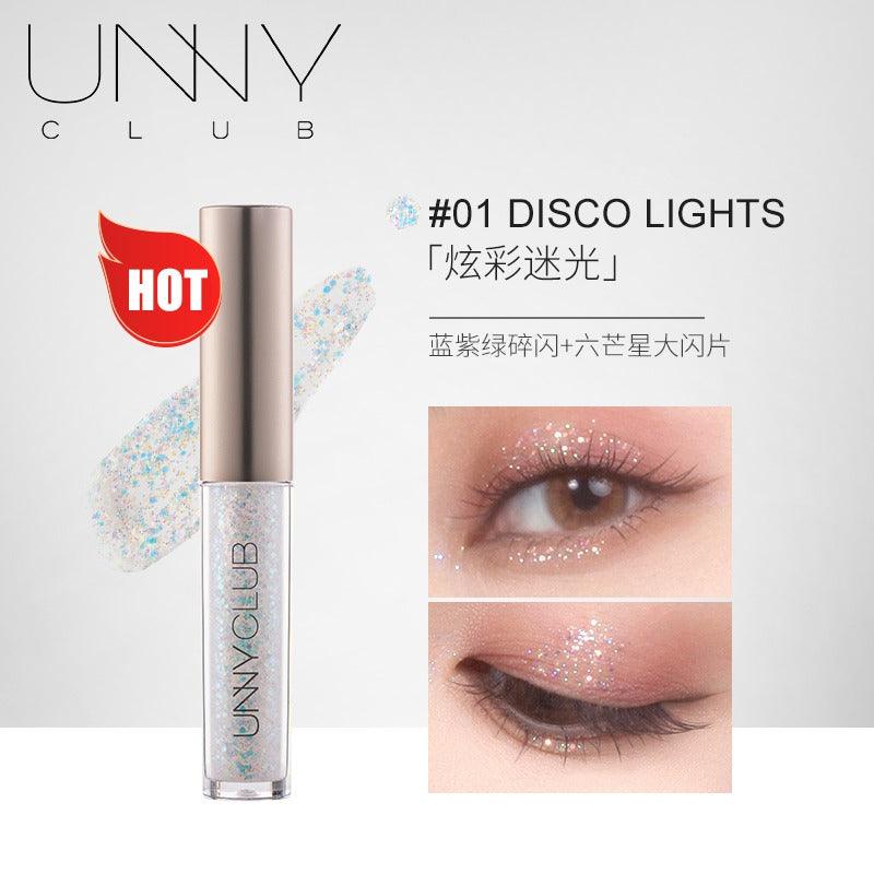 UNNY CLUB 液体眼影 丝绒哑光星光闪粉