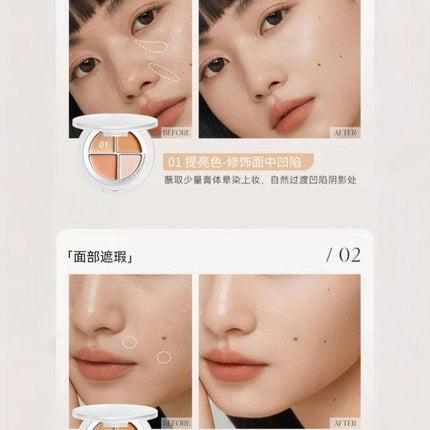 UNNYCLUB - Sensory Flawless Concealer Palette 4g