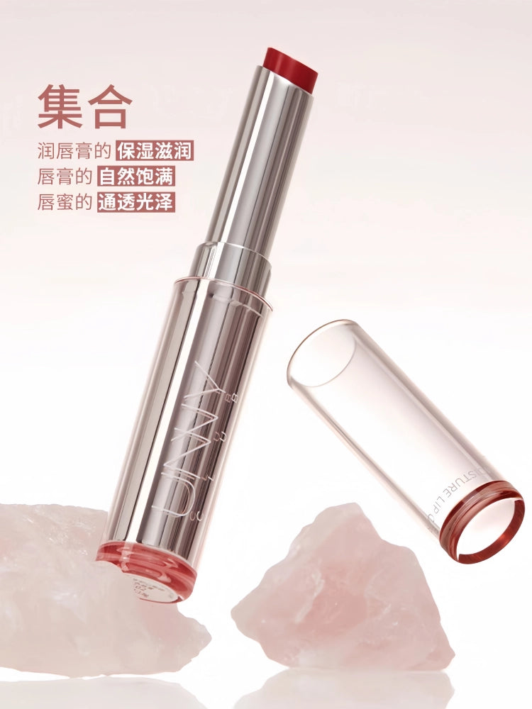 UNNY CLUB 悠宜润唇膏口红打底护唇保湿滋润唇膜有色唇膏淡化唇纹UNC037