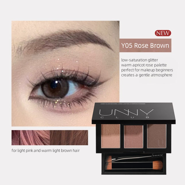 UNNYCLUB - Natural Long Lasting Eyebrow Powder 2.7g