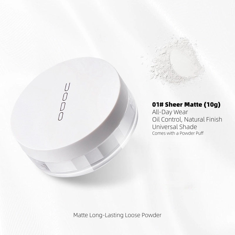 UODO - Matte Long-Lasting Loose Powder 8g 10g