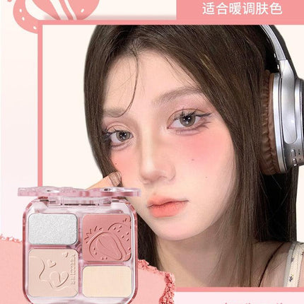 Veecci - Complex Blush Contour Palette 9g