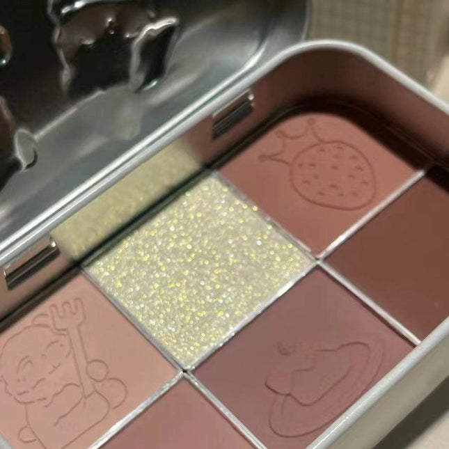 YIGUDIGU - Candy Box Tea Party 6 Colors Eye Palette 18g