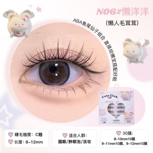 Flortte - Super Beauty Glue Free False Eyelashes