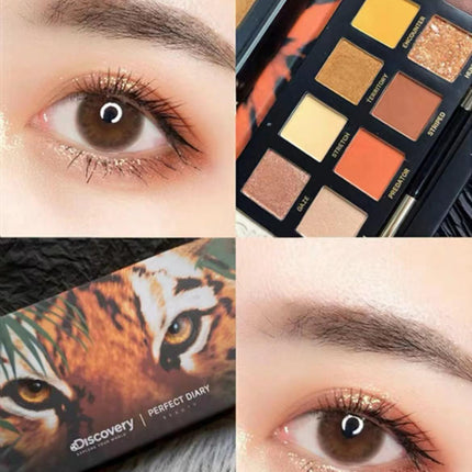 【NEW! Leopard】Perfect Diary Highly Pigmented Explorer Eyeshadow Palette PD003 - Chic Decent